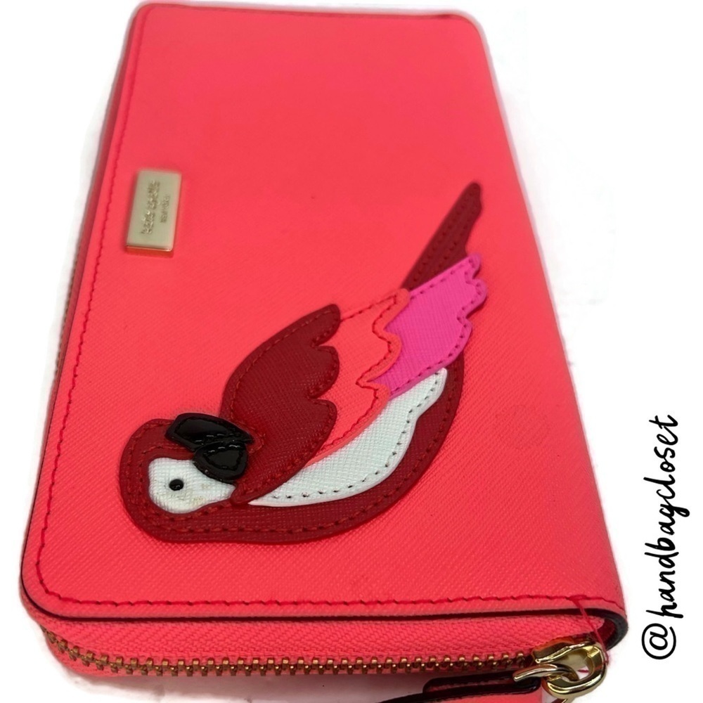 Kate Spade Parrot Talk The Talk Wallet - Picture 6 of 9